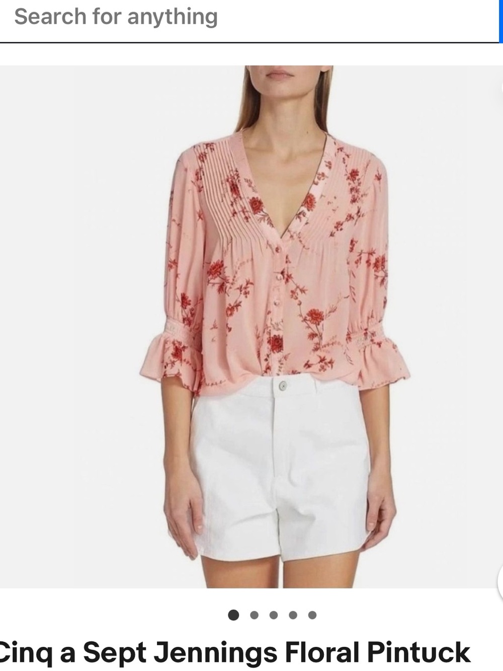 Cinq a Sept top